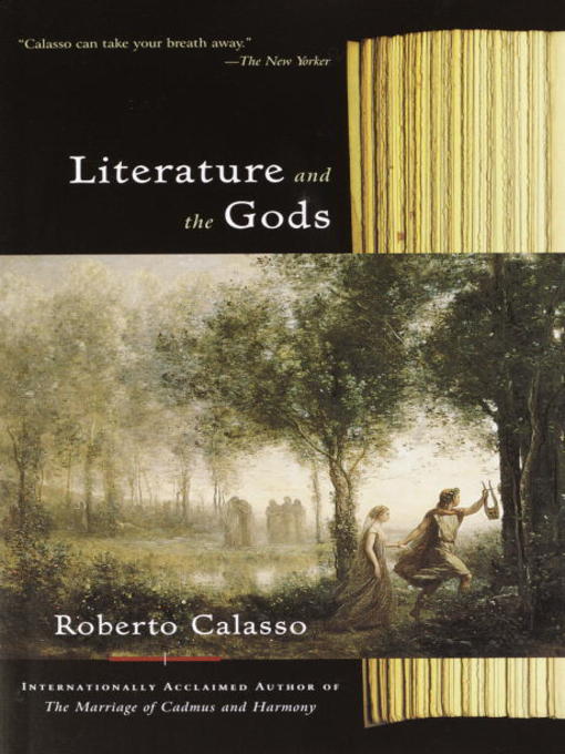 Title details for Literature and the Gods by Roberto Calasso - Available